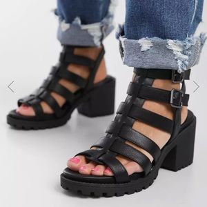 Dirty Laundry Finnegan Heeled Sandal Sz 7.5